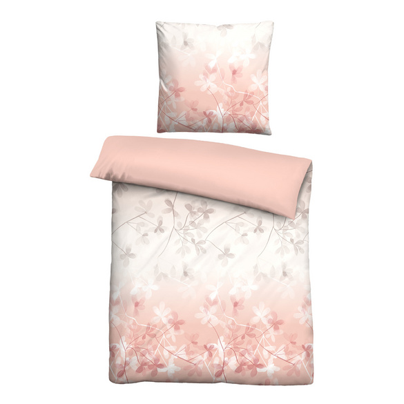 Castell Cooling Bettwäsche Blümchen azalee, 1x 135x200 cm + 1x 80x80 cm Image