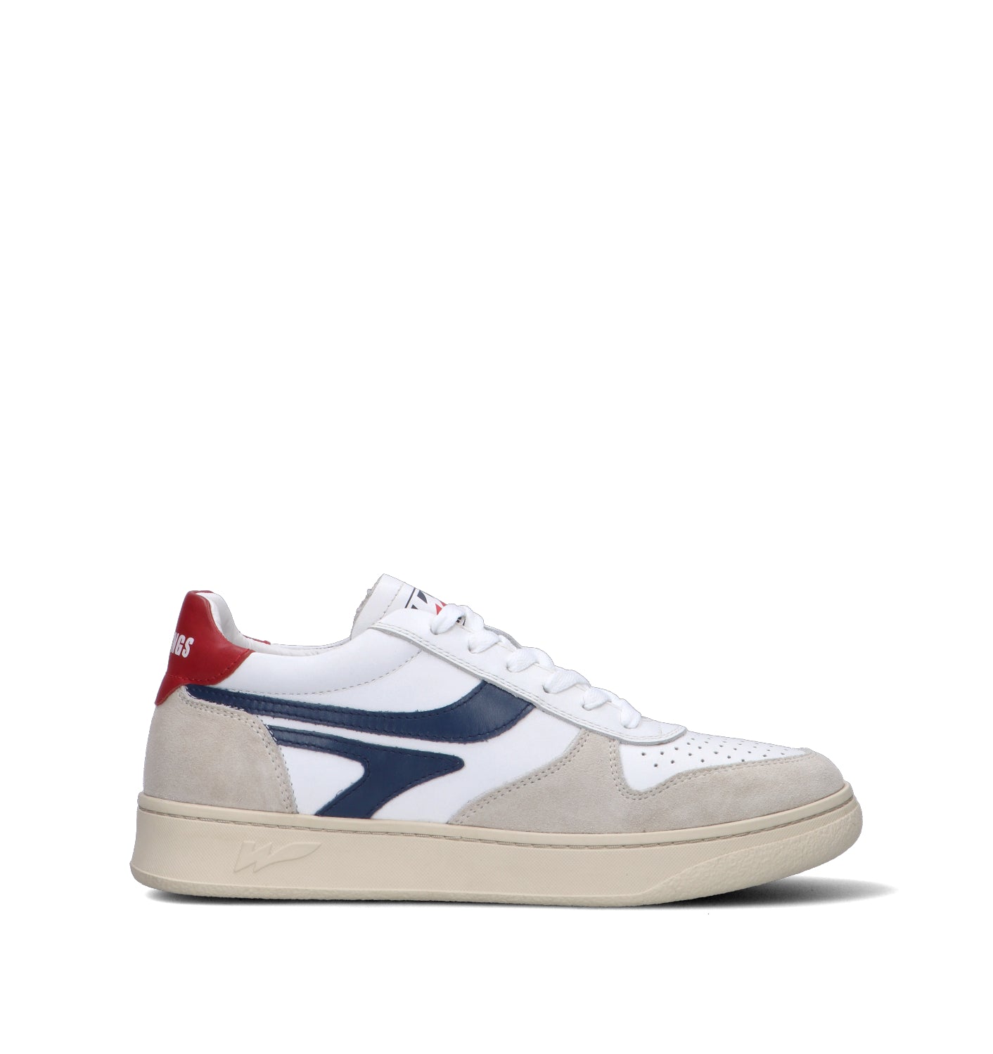 PROWINGS Sneaker donna bianca/blu in pelle