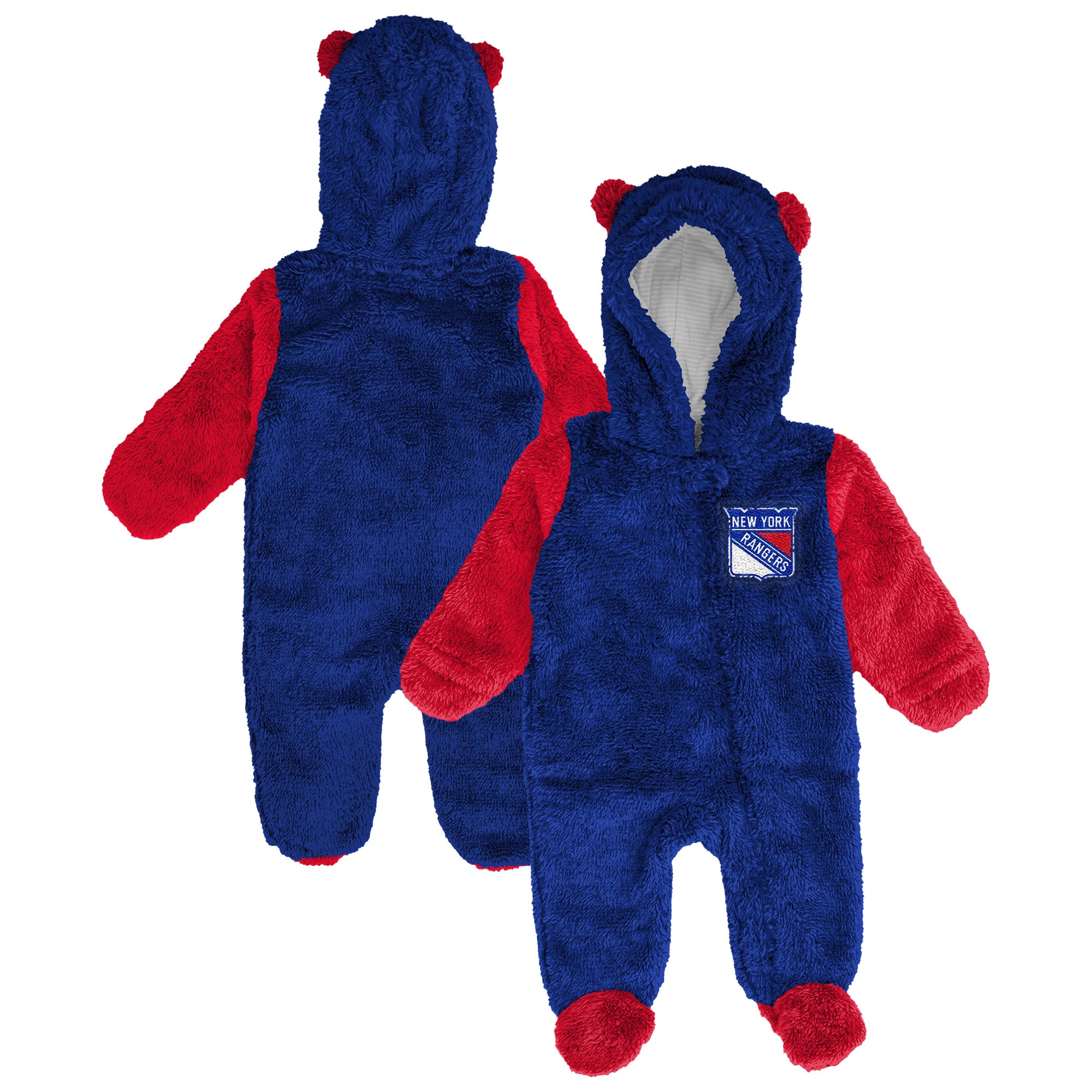 New York Rangers Stay Napping Teddy-Strampler – Neugeborene