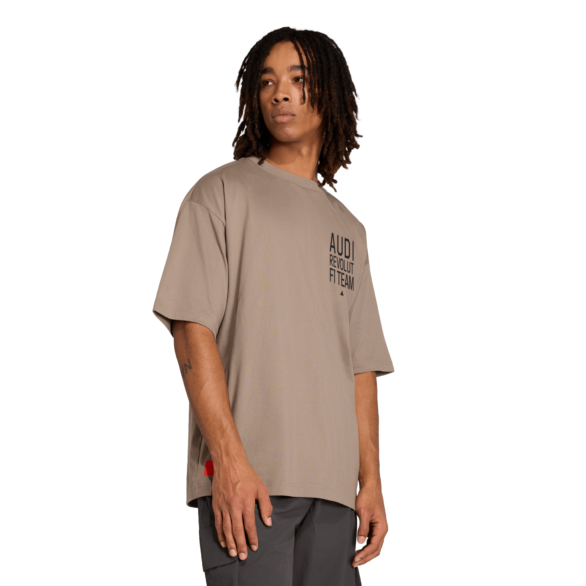T-shirt graphique Audi F1 adidas Elevated - unisexe Taille: L