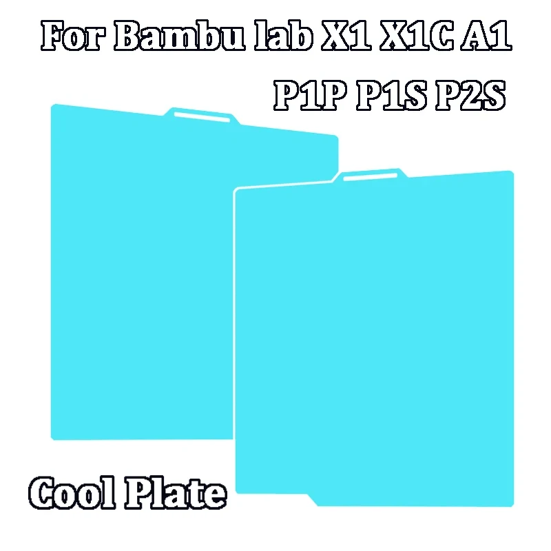 Cool Plate P2S Bauplatte 257x257mm Doppelseitig Beheizte Bauplatte für Bambu Lab P2S P1P P1S A1 X1 X1C X1E 3D-Drucker Image
