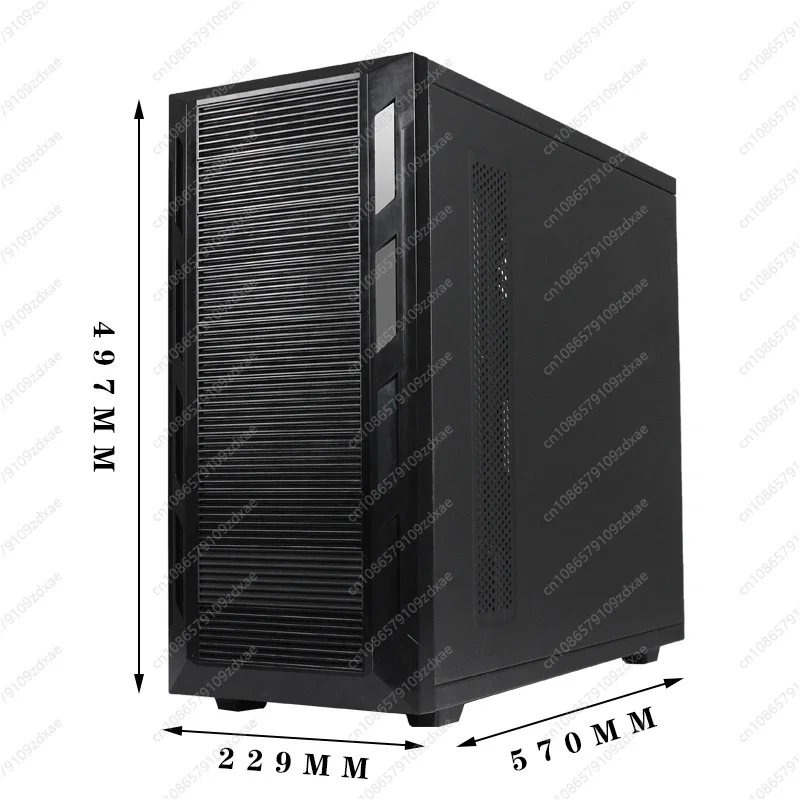 YY 16-Disk-Hot-Swap-fähiger Turm, Zweikanal-Großboard-Chassis mit mehrfach optischem Laufwerk, NAS-Rendering-Workstation, GPU-Speicherserver Image