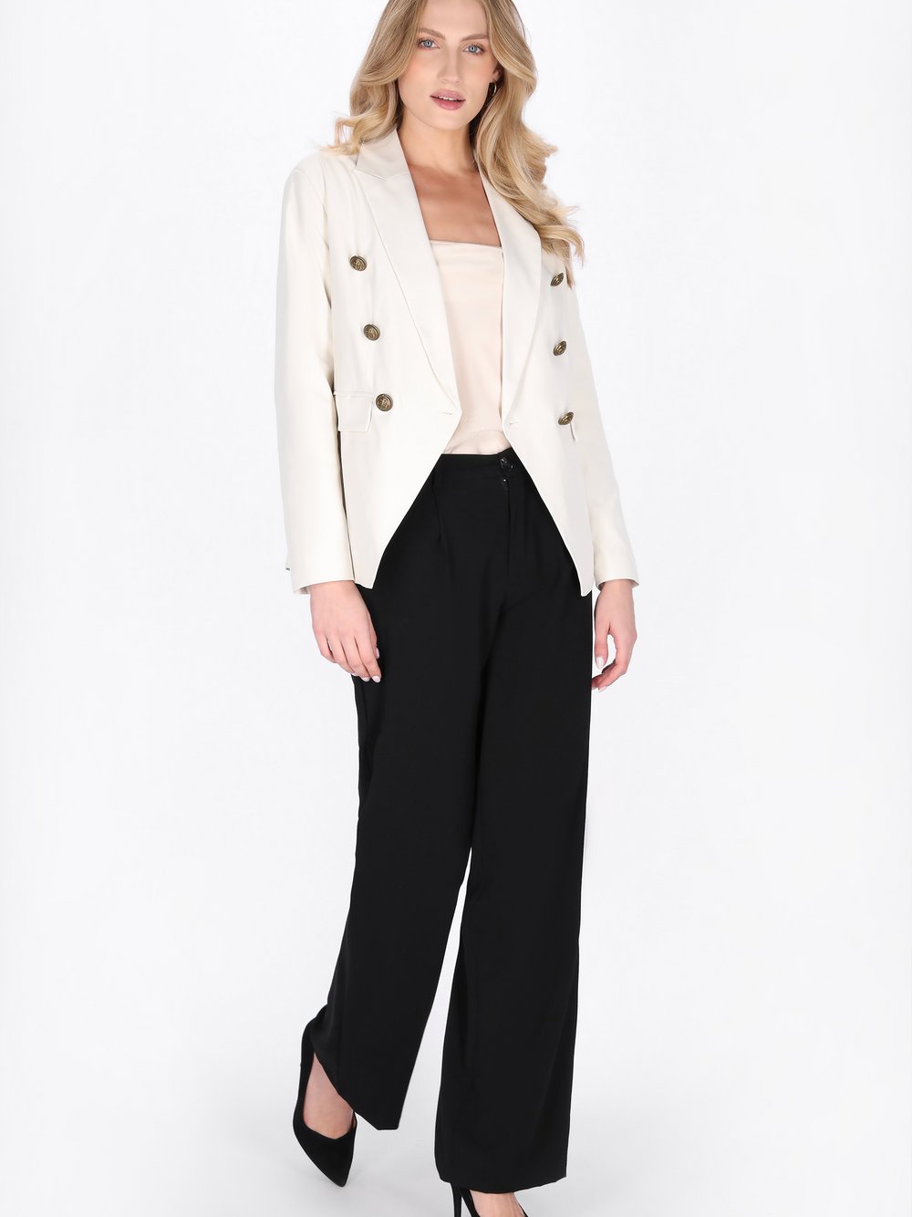 Dreimaster Blazer Damen weiß, M Image