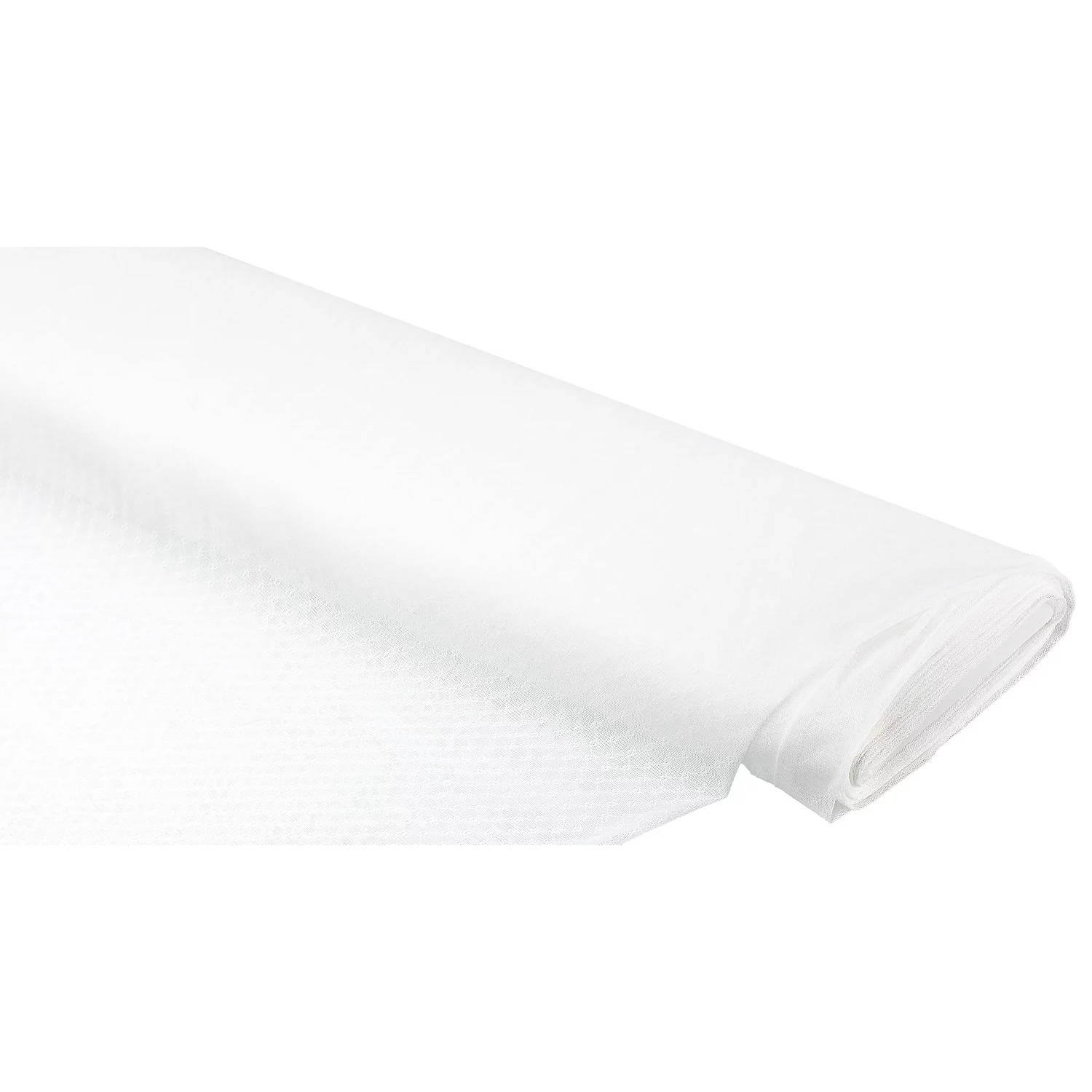 Elastik-Spitzenstoff, weiß