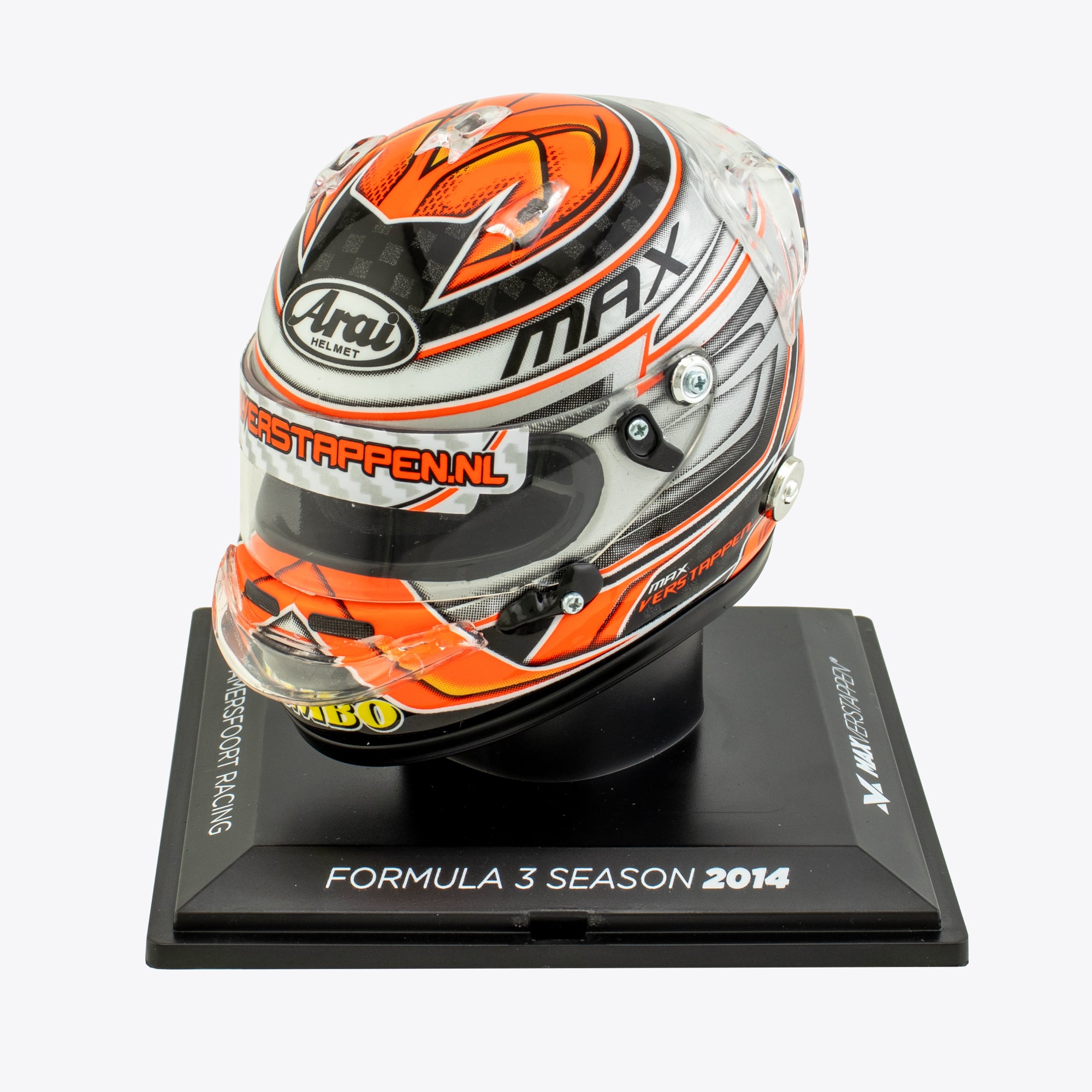 Casque Max Verstappen Formule 3 2014 - Modèle 1:4 - No Gender Taille: One Size Only - F1 Store FR