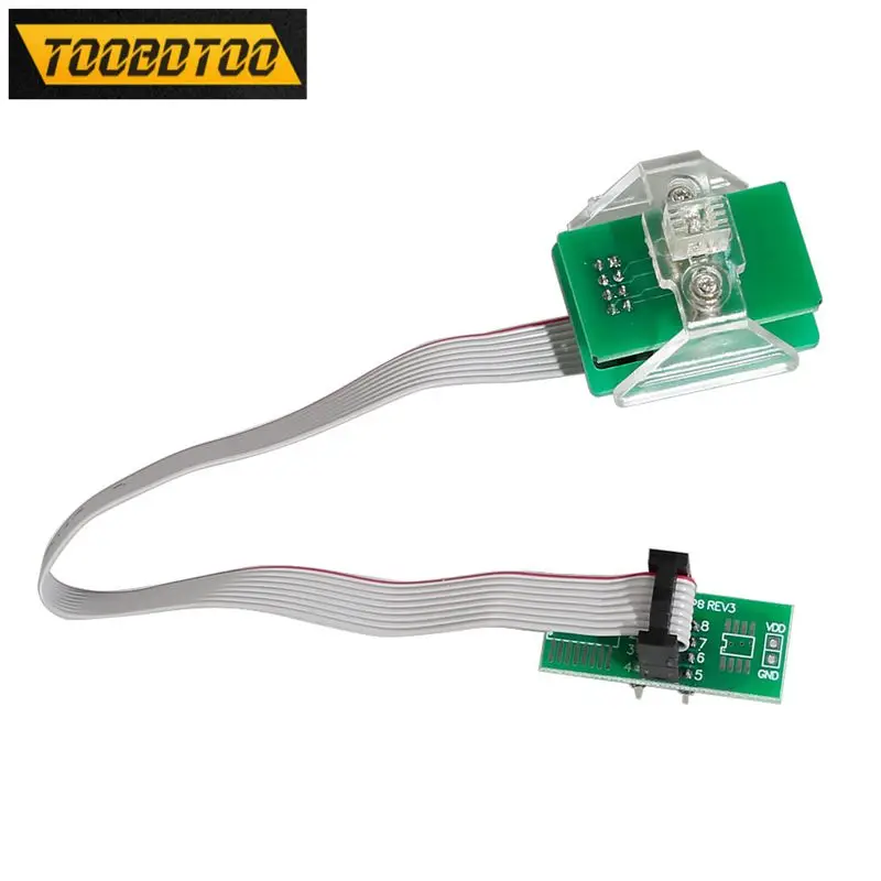 OEM FEM BDC 95128/95256 Chip 8-poliges Kabel Diebstahlsicherer Datenleseradapter 8-polig für XPROG-BOX/VVDI Prog. Keine Demontage erforderlich Image
