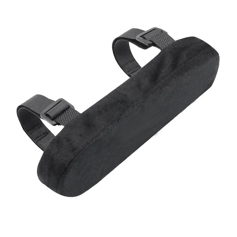 1/2Pcs Memory Foam Ellenbogen Stuhl Armlehne Kissen Pad für Büro Stuhl Armlehne Abdeckung Schwarz Ellenbogen Unterstützung Kissen auto Zubehör Image