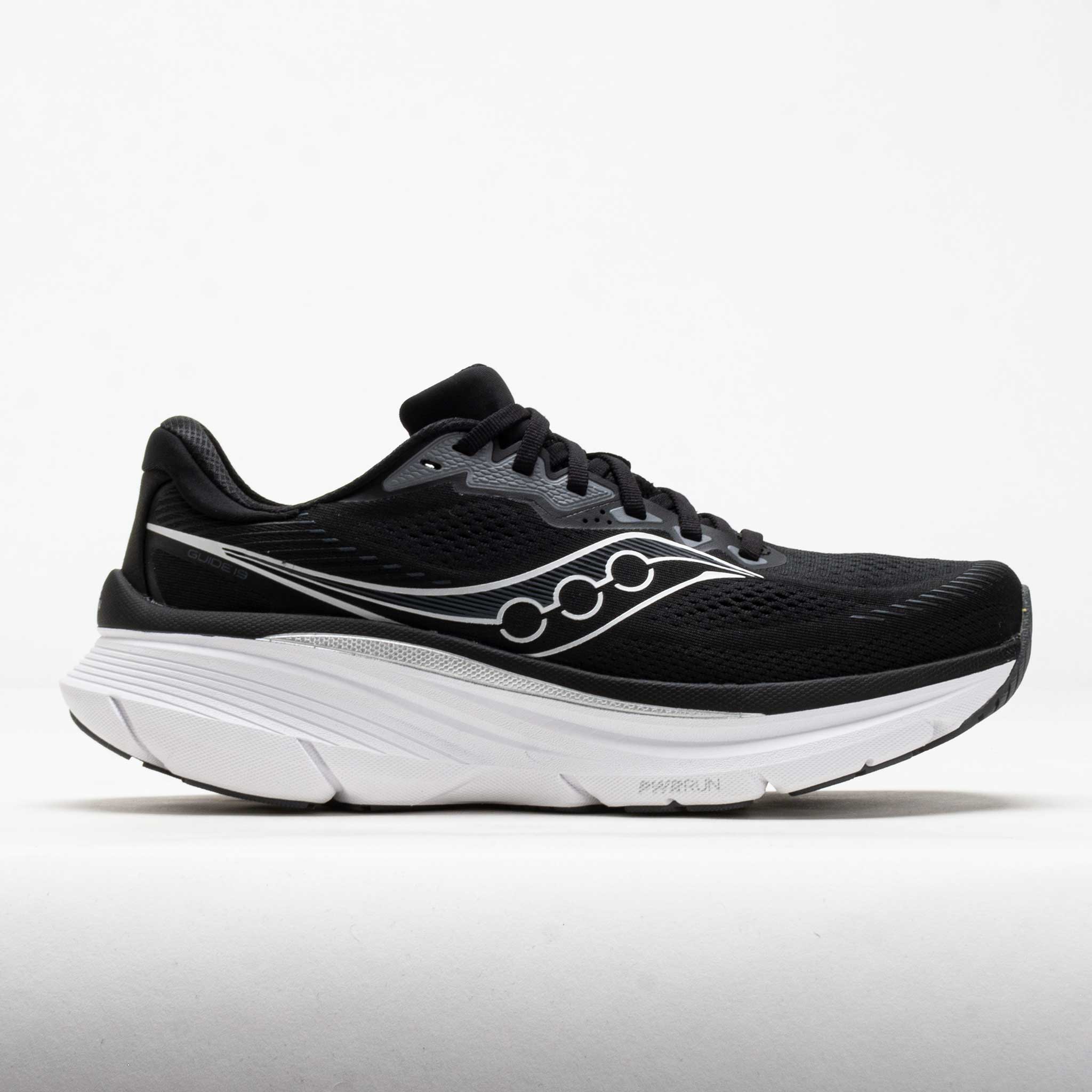 Saucony Guide 19 Women's Running Shoes Black/Silver