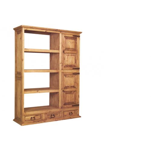Bücherregal - 2 Türen, 3 Schübe