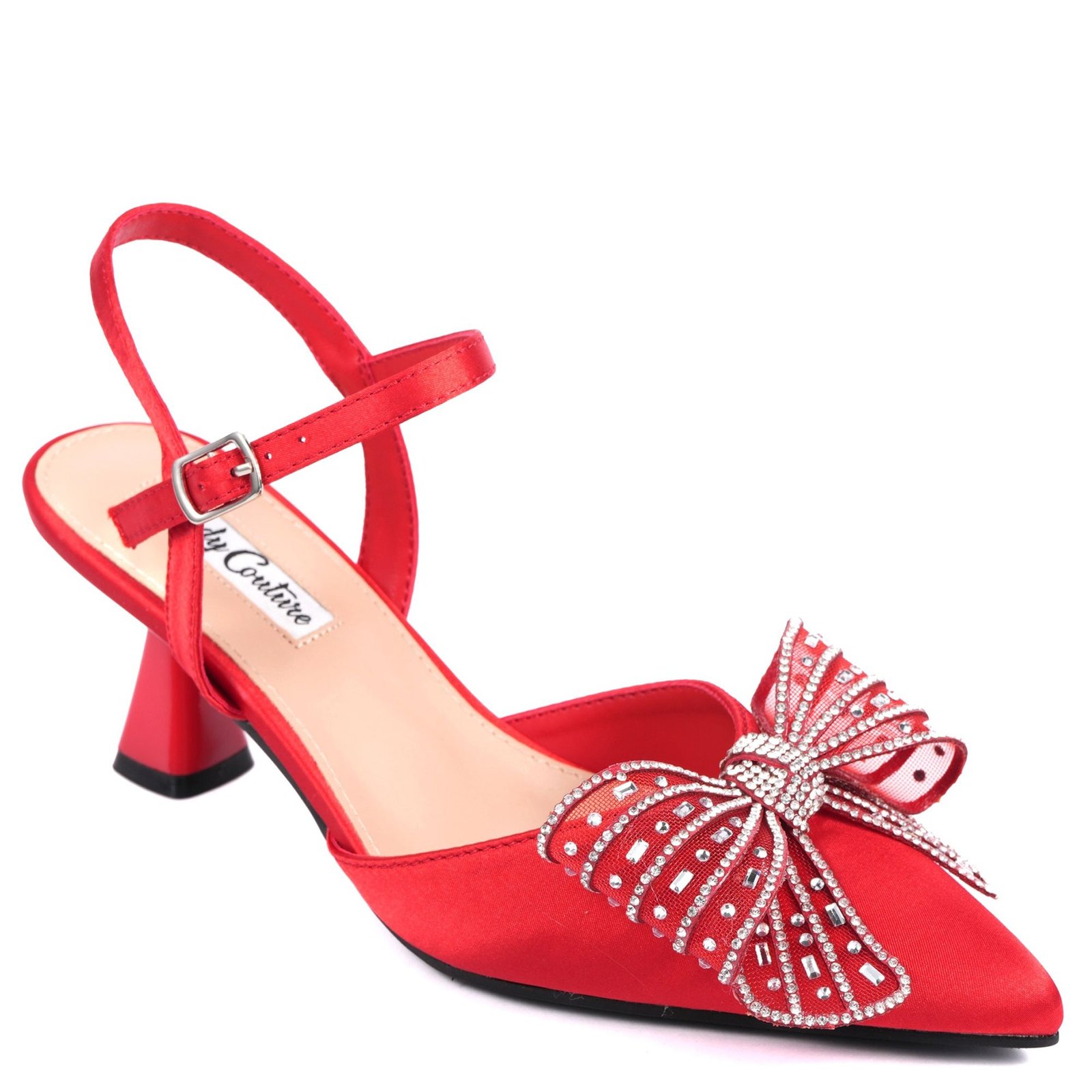 Lady Couture of NY Leslie - Womens 9 Red Pump Medium