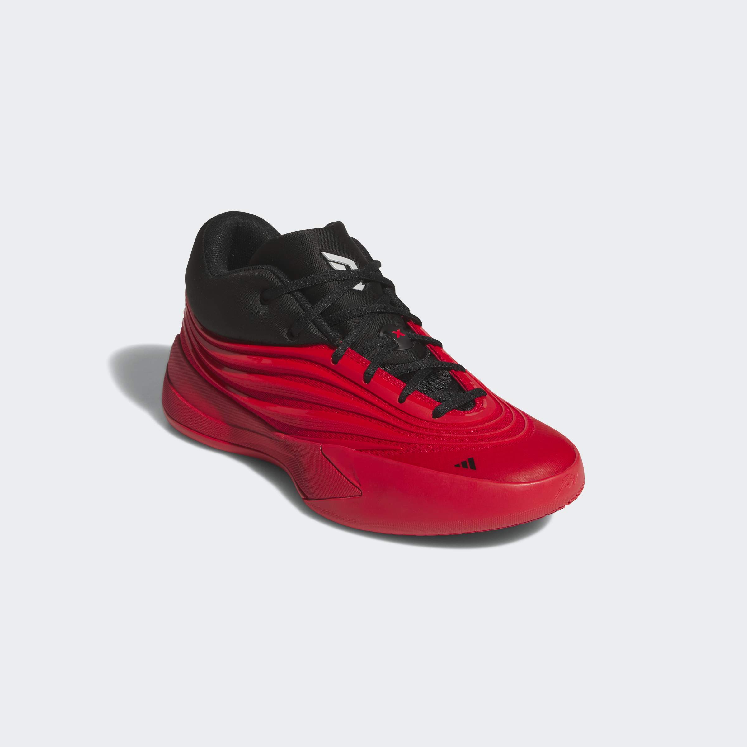 Basketballschuh ADIDAS PERFORMANCE "DAME X", Damen, Gr. 49, pure ruby, core schwarz, zero metallic, Synthetik, Textil, Schuhe, Signature-Schuh von Damian Lillard