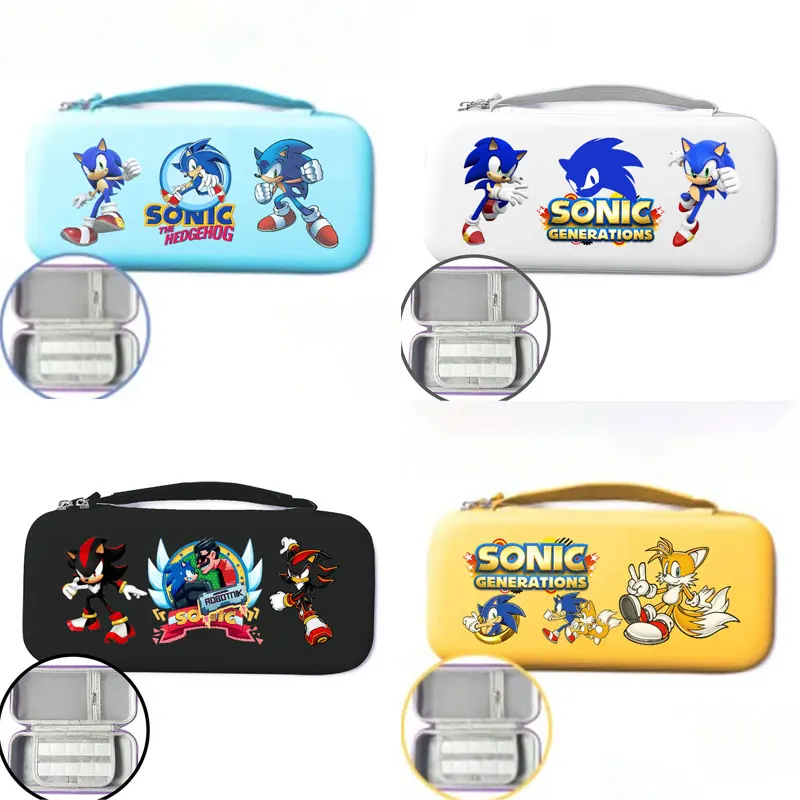 Sonic Nintendo Switch OLED EVA Hard Case Aufbewahrungstasche Tragbare Reisehandtasche Nintendo NS Switch Spielkonsole Schutzhülle Image