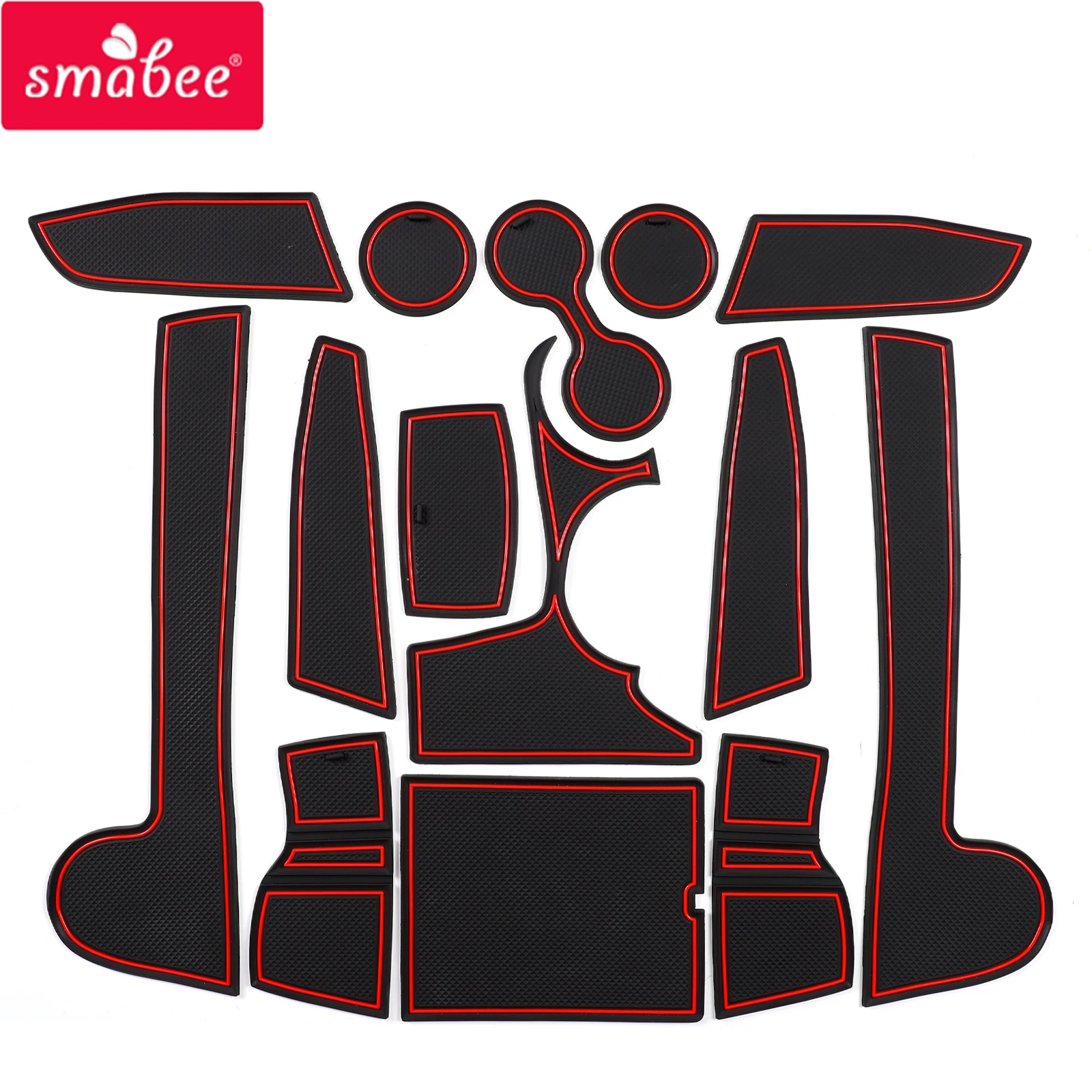 Rutschfeste Torschlitz-Tassenmatte für Kia Sportage NQ5 AT Version 2021–2023 (nur europäische Version) Zubehör rutschfeste Unterlage Image