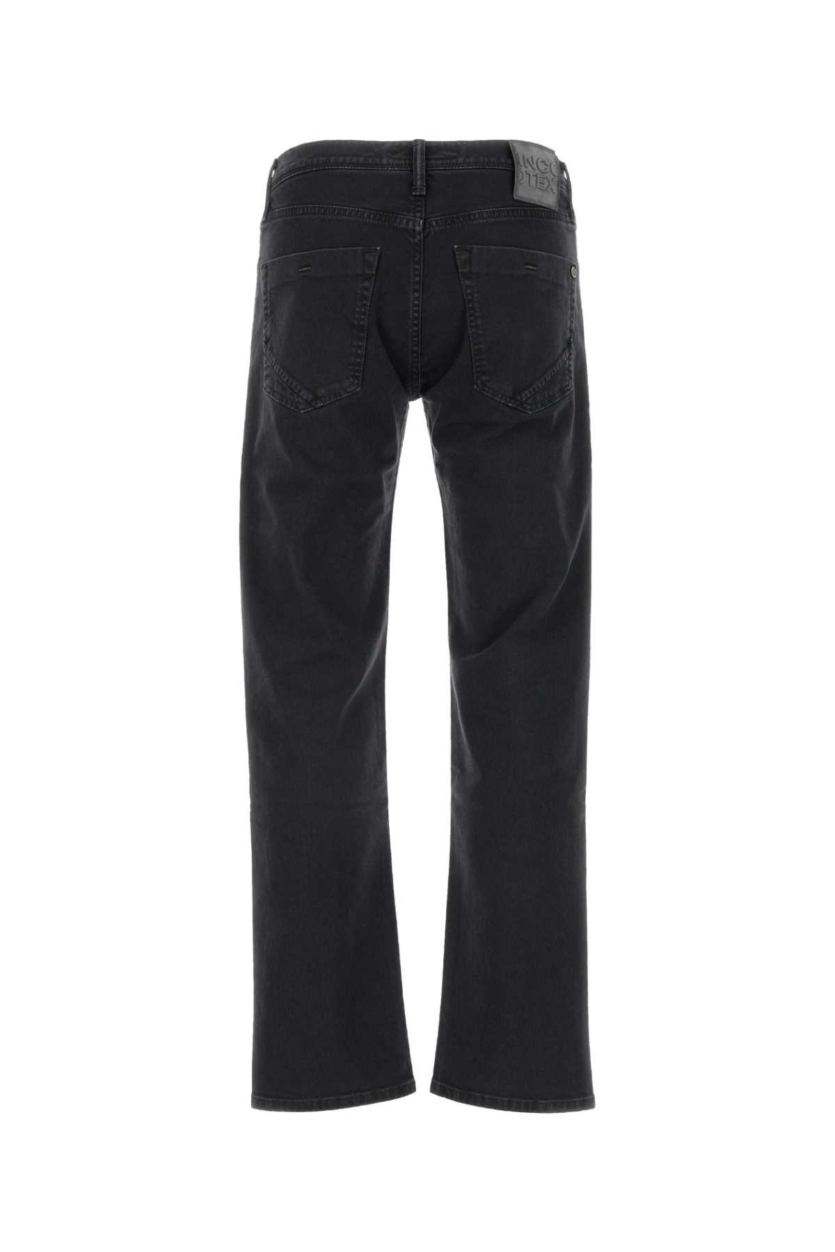 Schwarze Stretch-Denim-Jeans 32 (Größe)