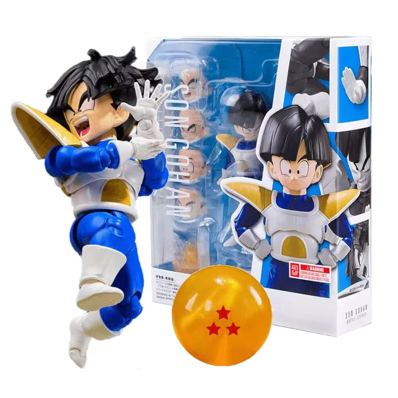11 cm Anime Dragon Ball Z Figure Combatte Son Gohan Action Figure PVC DBZ Namek Infanzia Gohan Shf Collezione mobile Giocattoli di modello
