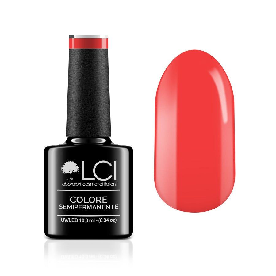 LCI Cosmetics - Smalto Semipermanente Rosa Arancio forte 10 ml