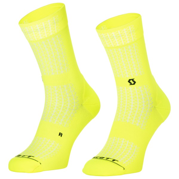 Scott - Performance Crew Socks - Radsocken 39-41 | EU 39-41 gelb