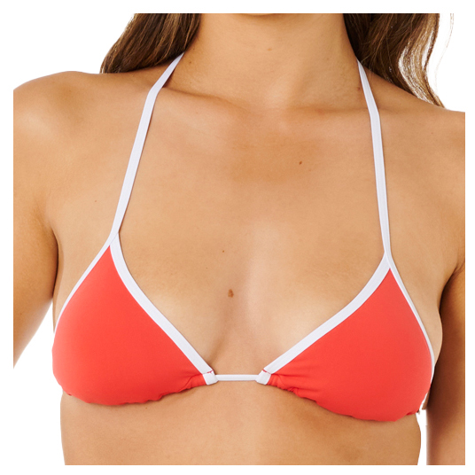 Rip Curl - Women's Classic Surf Sliding Tri - Bikini-Top Gr XS orange