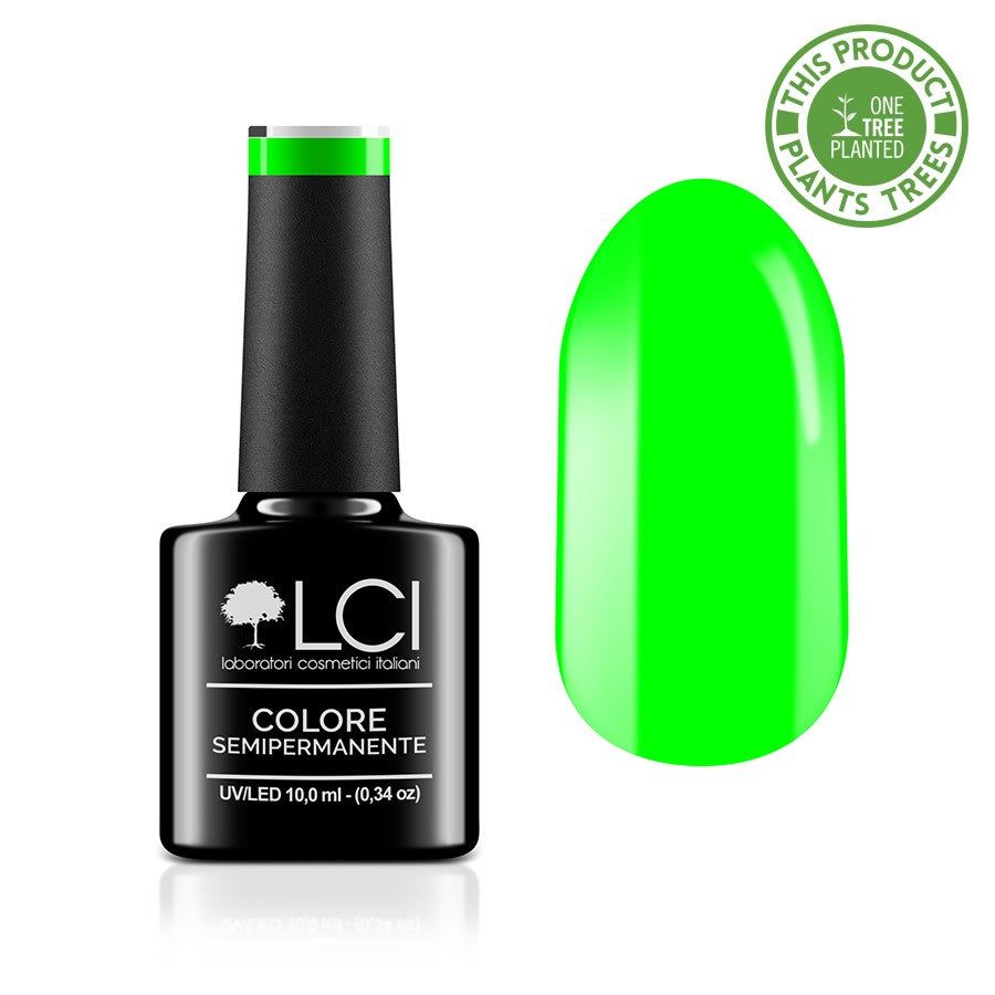 LCI Cosmetics - Smalto Semipermanente Verde neon 10 ml