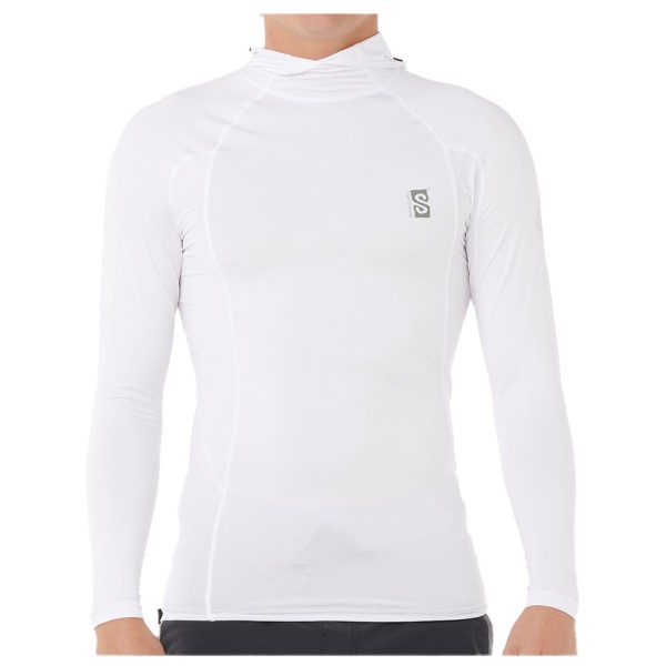 Rip Curl - Search UPF Perf Hood L/S - Lycra Gr M weiß