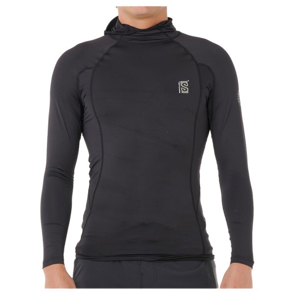 Rip Curl - Search UPF Perf Hood L/S - Lycra Gr XXL grau
