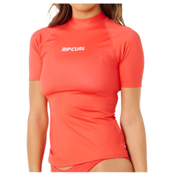 Rip Curl - Women's Classic Surf S/S UPF Rashguard - Lycra Gr XS rot