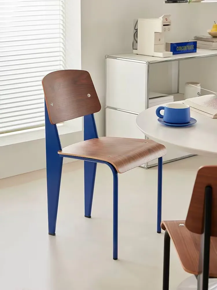 Sedia standard, sedia da soggiorno, sedia con schienale in legno massello, sedia da pranzo di design, sedia da scrivania, mobili per la casa, sedia per il tempo libero