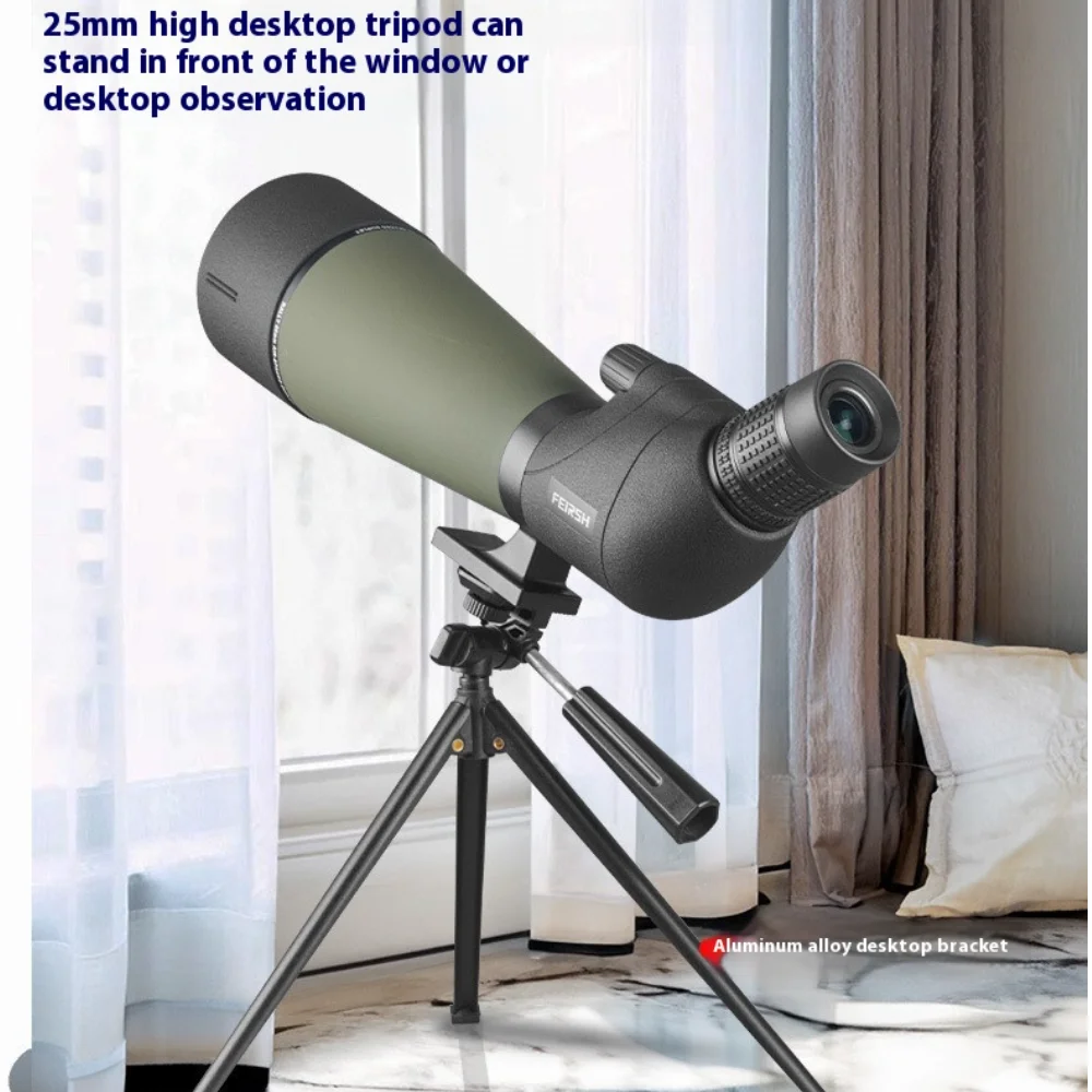 20-60x80 Scope Zoom Monokular BAK4 Prisma Wasserdichtes Teleskop für Zielschießen, Vogelbeobachtung, Outdoor-Camping und Jagd Image