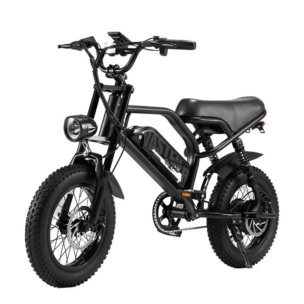 AVDL A13 Bici elettrica full suspension, batteria rimovibile da 36 V 1