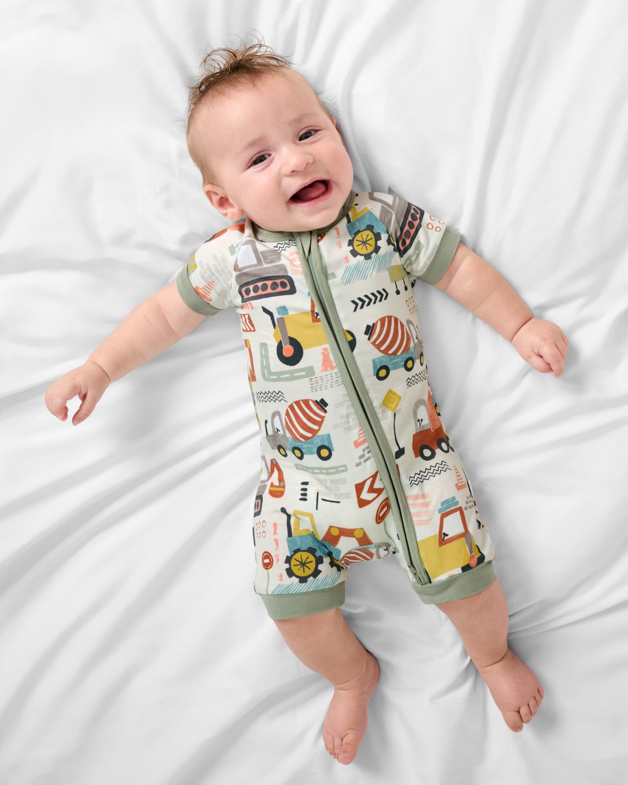 Mini Builders Shorty Zippy - 2T