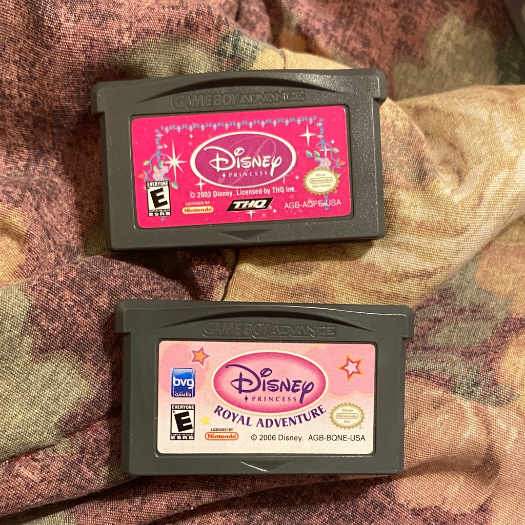 Disney Video Games & Consoles | Disney Princess Game Boy Advance Game Duo | Color: Gray/Pink | Size: Os