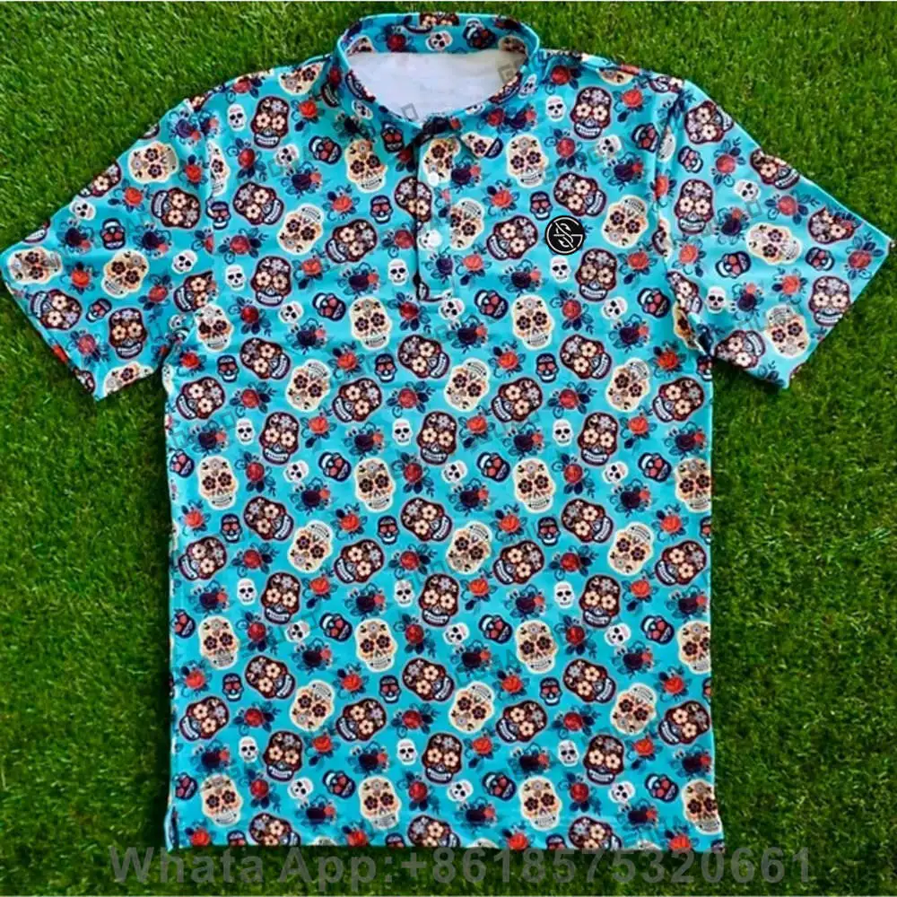Sommer Knöpfe Kinder Poloshirt Print Kurzarm Golfshirt Mode Lässig Vielseitige Kleidung T-Shirt Atmungsaktives Rennpolo Image