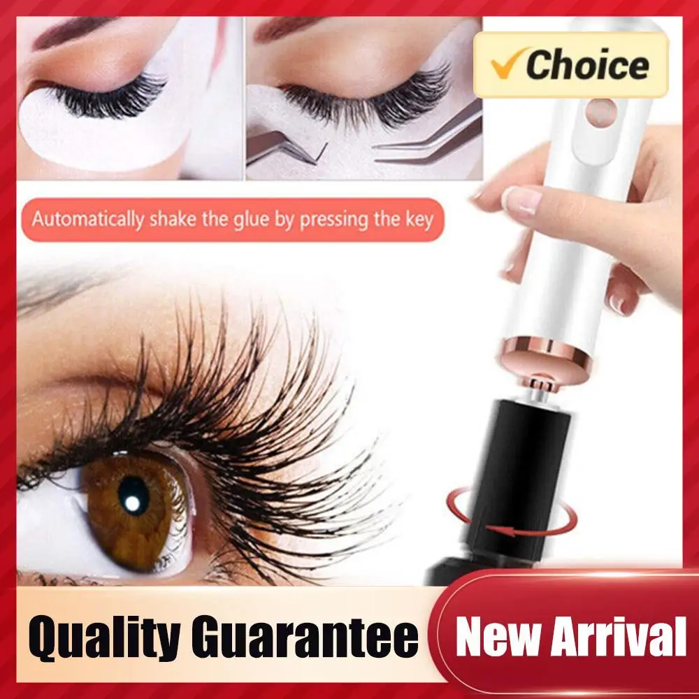 Elektrischer Wimpernkleber-Shaker 25000 U/min Batteriebetriebenes Aufschüttelgerät für Nagellack Tattoo-Tinte Pigmentflüssigkeit Image