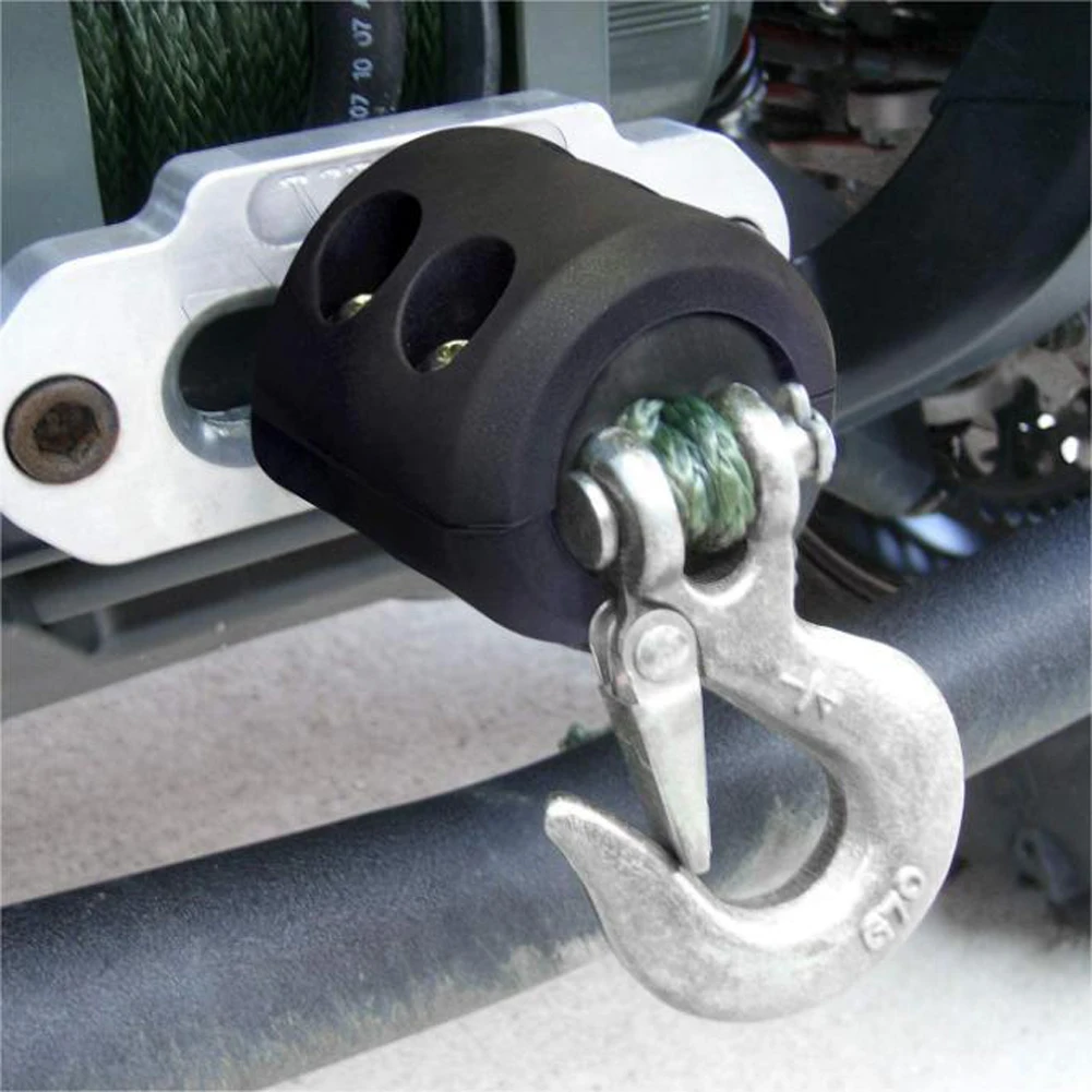 Kabelschutz, Gummistopfen, Gummi-Windenstopfen, schützt den Abschlepphaken, Gummikabel-Stecker, Autoschutz, Offroad, ATV, UTV-Zubehör Image