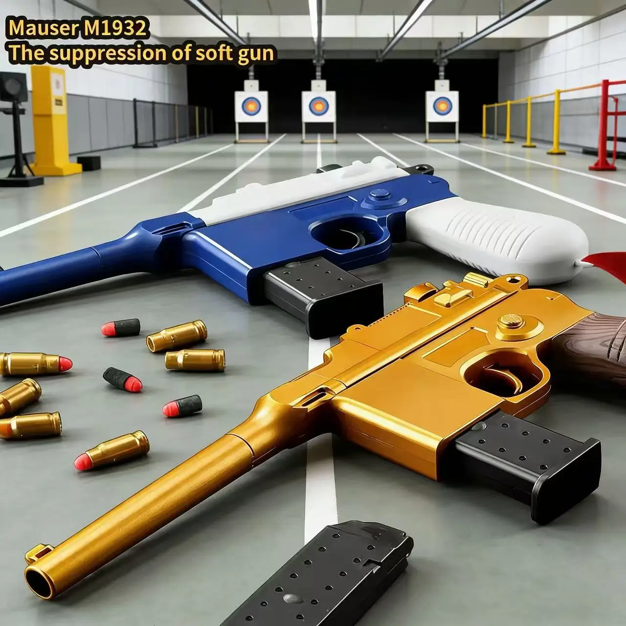 Soft Bullet Guns Manuelle kurze Airsoft Bullet Sniper Gun Spielzeug Pistole Schießspiel für Kinder Kinder Jungen Geburtstagsgeschenke Image