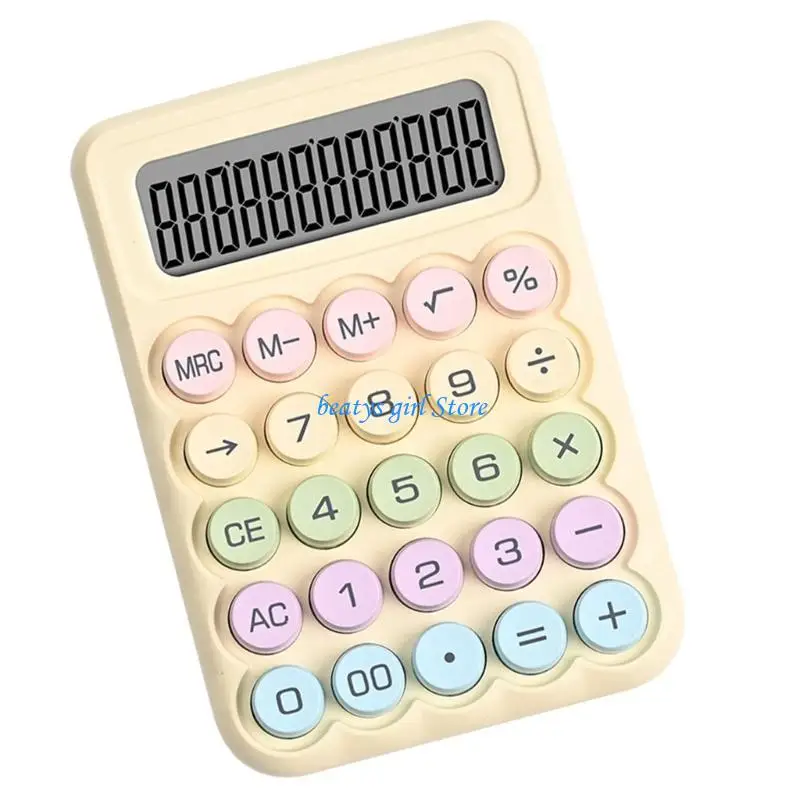 C7AB Benutzerfreundlicher Taschenrechner mit mechanischer Tastatur, geeignet für professionelle Studenten, Taschenrechner, Image