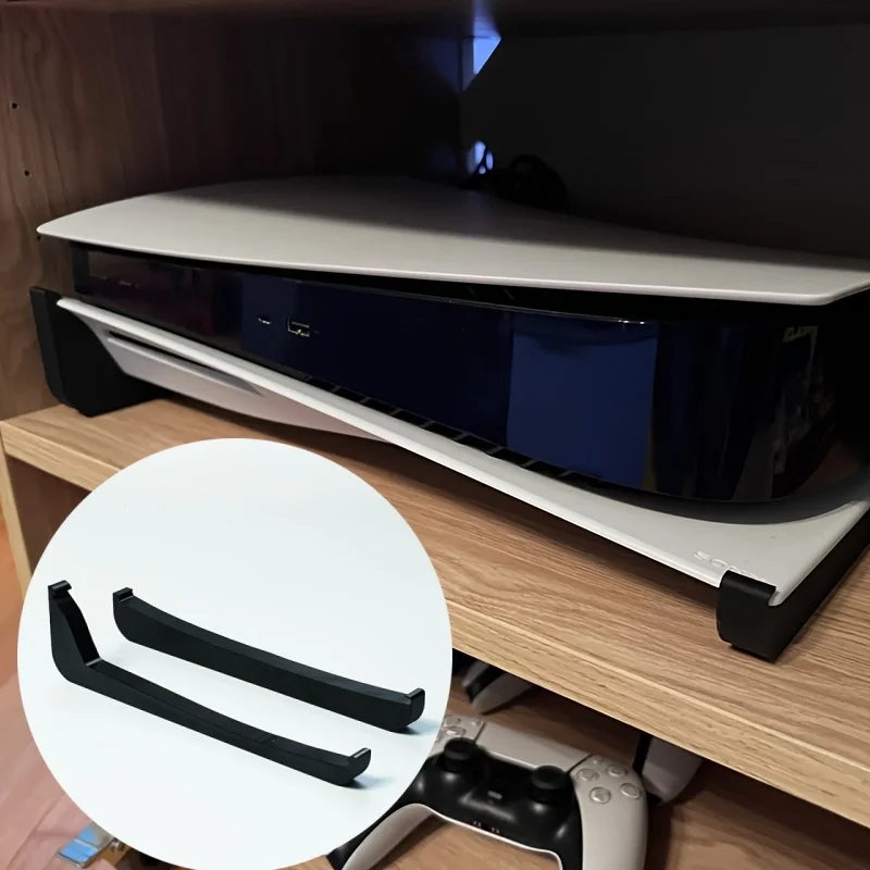 Für PS5 Desktop Halterung Konsole Horizontale Spielkonsole Kühlung Basis Stehen Für PlayStation 5 Disc & Digital Editions Zubehör Image