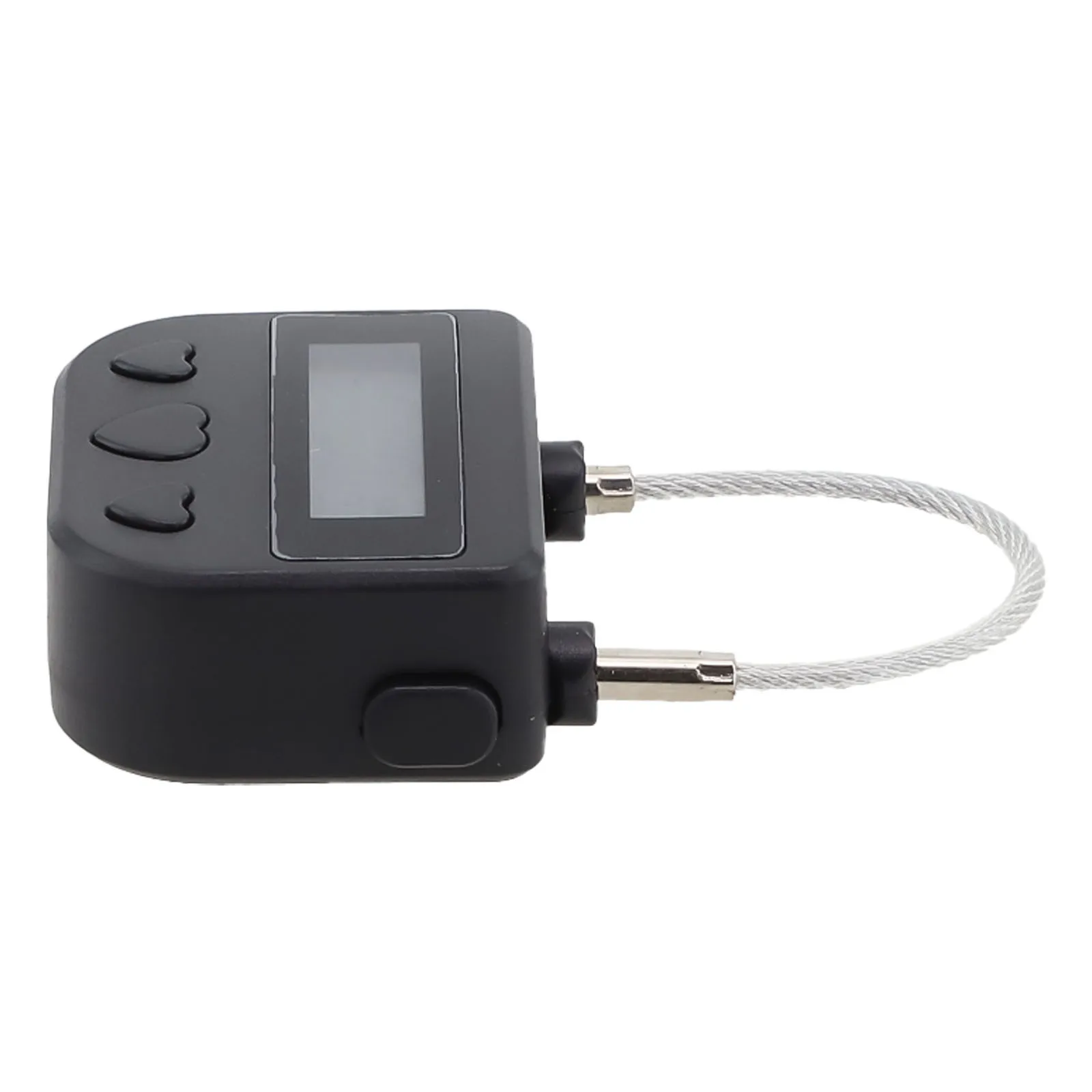 Neue Werkzeugteile Zeitschloss USB-Schloss 7,3*4,7*2cm ABS Multifunktionale Teile Wiederaufladbar Stahldraht 1 Stunde Image