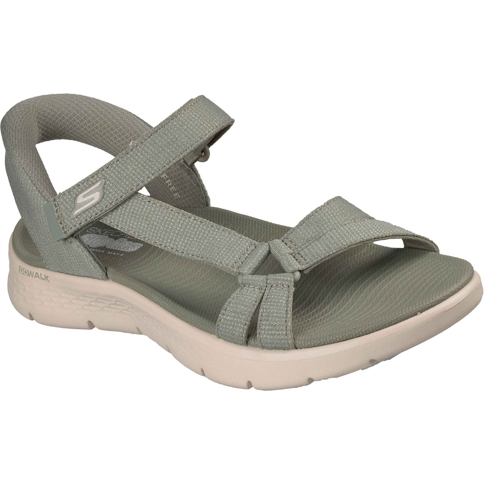 Skechers GO WALK Flex Illuminate Textil Herren Sage Clogs