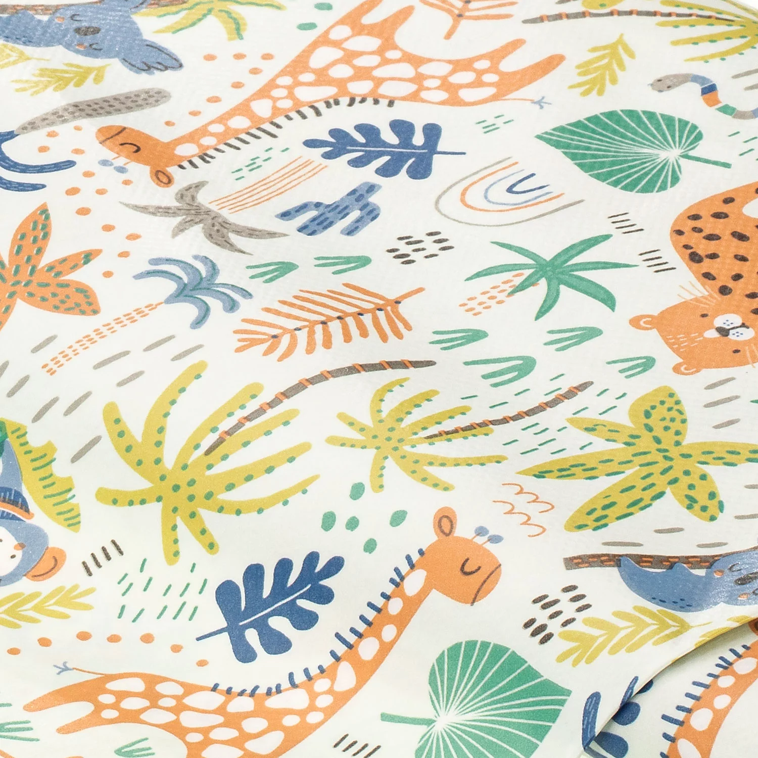 Abwaschbare Tischwäsche/Wachstuch Wild Animal, bunt Image