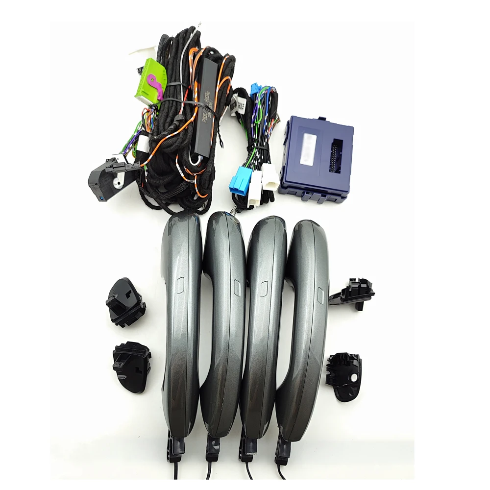 Facelift PKE Keyless GO Für Benz 2023-2024 GLC X254 C W206 Zugang Komfort PKE Entsperren Sperre Auto zubehör 4 Griff Image