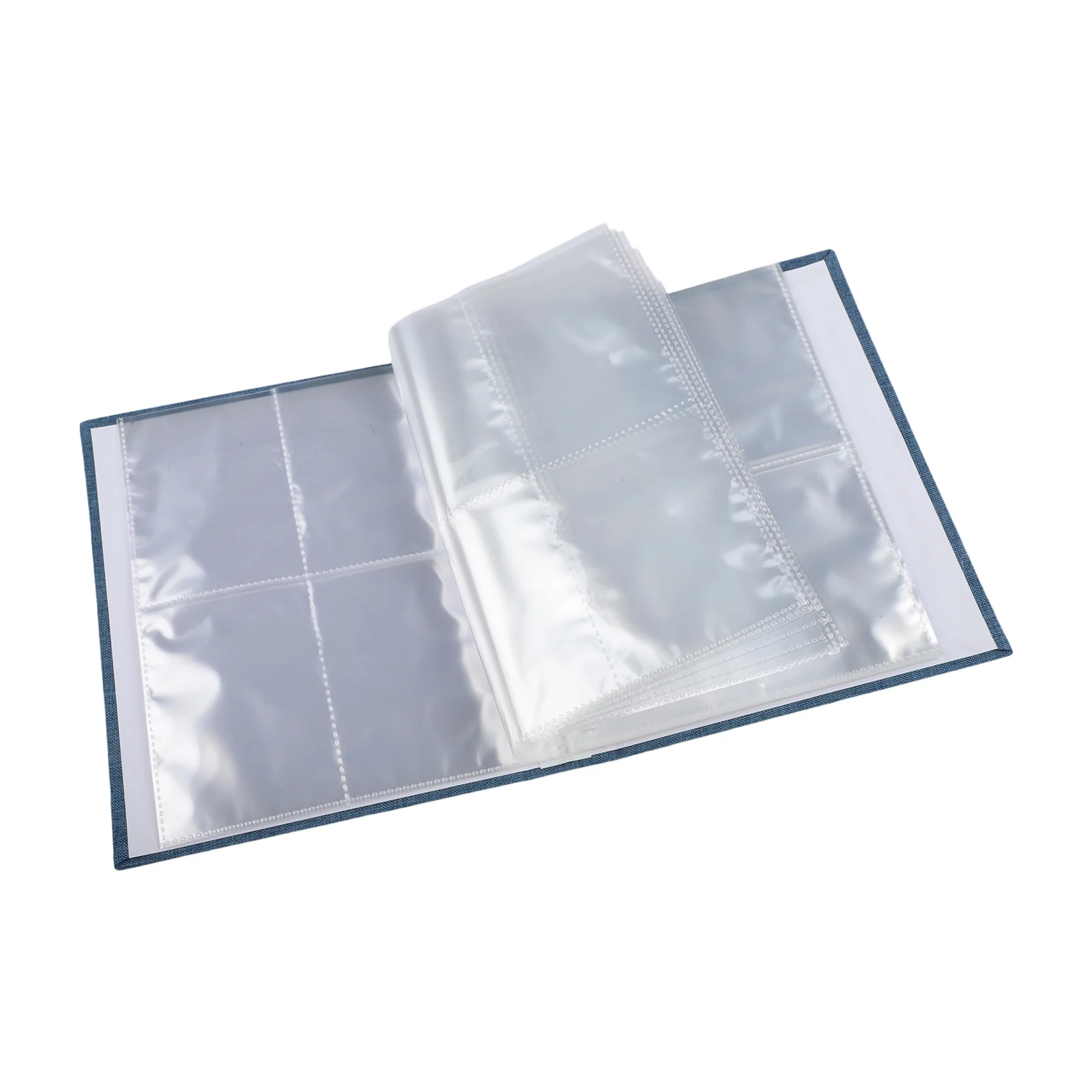 Taschen-Fotobuch Fotoalbum für Jubiläen Plastik-Innenhüllen Einfaches Einsetzen der Fotos Kompaktes Tischalbum Schützt Fotos Image