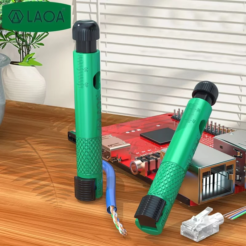 LAOA-Netzwerkkabel-Entfernungswerkzeug, Ingenieur-Glätteisen für Kristallkabel der Kategorie 5/6/7 zum einfachen Kämmen von Drahtpaartrennern Image