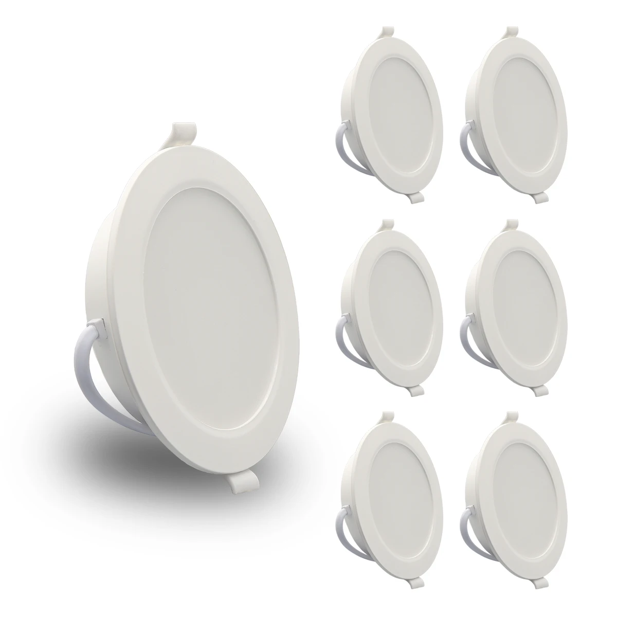 6er-Pack 3 4 5 6 8 Zoll Downlight LED-Dosenleuchten Retrofit-Einbauleuchten 3000K 4000K 6000K 6 Zoll Einbauleuchten wählbar