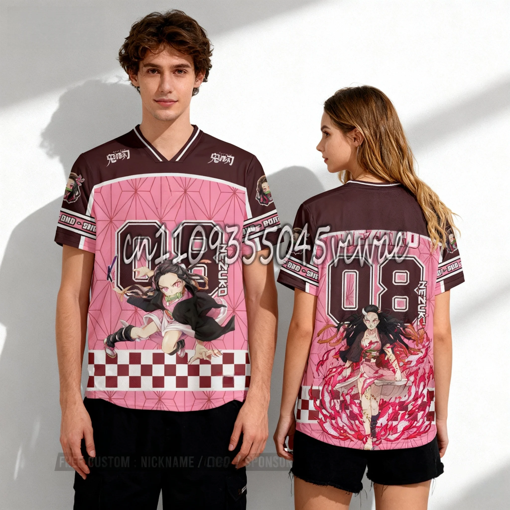 25/26 Generation Anime „One Piece“ und „Naruto“ Sommer-Shirt T-Shirt Übergroßes 3D Multifunktionales Oberteil für Erwachsene und Kinder Image