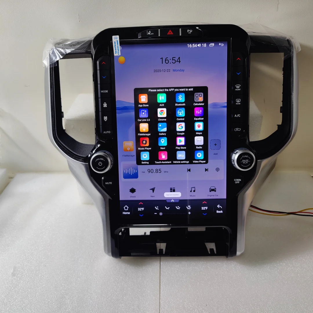 13,6-Zoll-Auto-Android-IPS-Bildschirm für Dodge RAM 1500 2019-2023 Carplay Radio Multimedia Stereo Videoplayer GPS-Navigation Head Unit Image