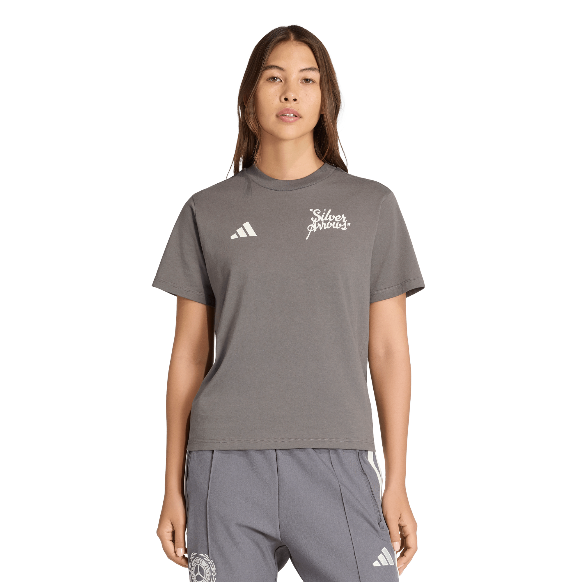 Mercedes AMG Petronas adidas F1 Silberpfeile T-Shirt – Damen