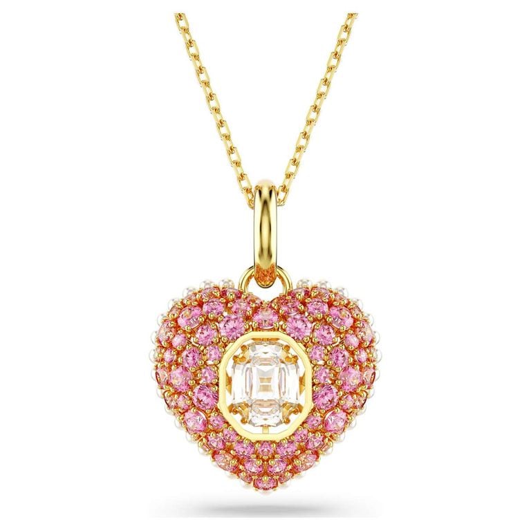 Idyllia Pendant Necklace - Pink - Swarovski Necklaces