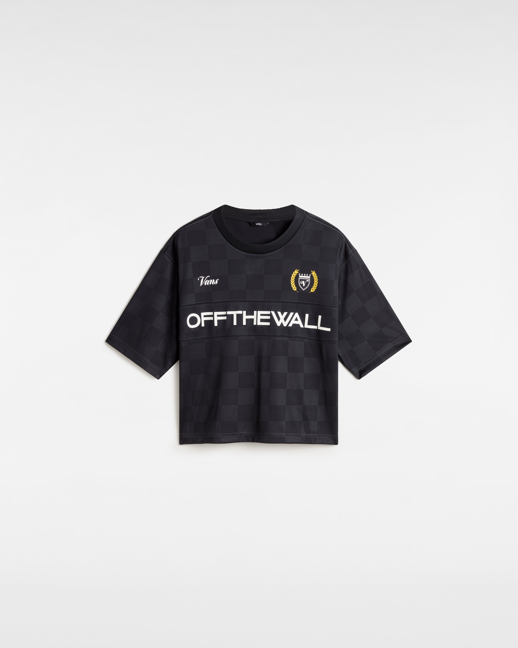 Vans Womens Stevies Sports Jersey - Black - Size X-large | Vans Sale | Discount Designer Brands