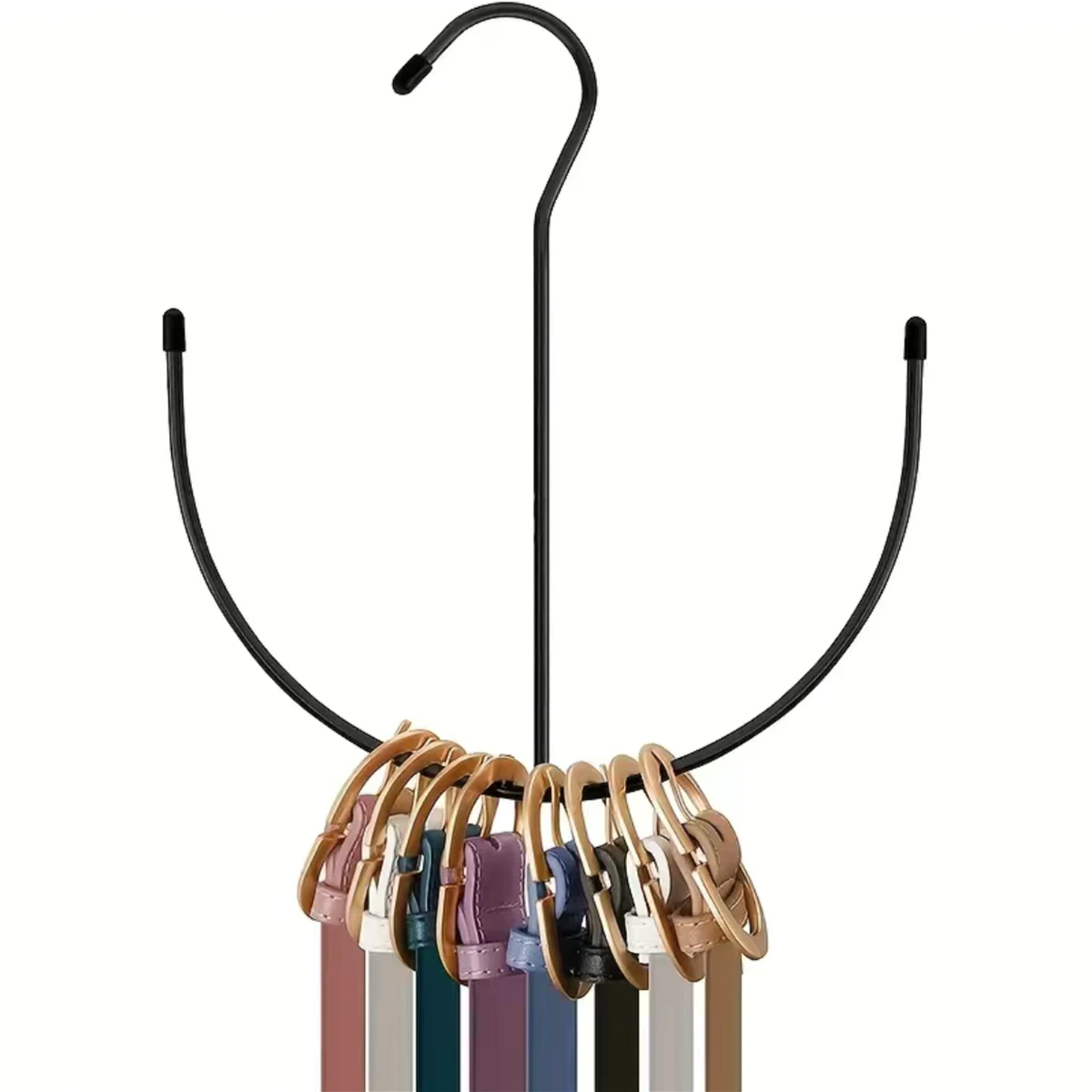 1pc Große Kapazität Gürtel Lagerung Haken, Kleiderschrank Zubehör Krawatte Organizer, Gürtel Lagerung Rack Für Kleiderschrank, krawatte, Schal, Weste, Hut,
